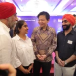 New Delhi: Singapore PM Lawrence Wong joined overseas Singaporeans and friends of Singapore for a special SG60 reception and he also met several business leaders from the semiconductor industry