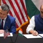 Defence Minister Rajnath Singh met with US Secretary of War Pete Hegseth on the sidelines of the 12th ADMM-Plus in Kuala Lumpur