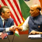 Defence Minister Rajnath Singh met with US Secretary of War Pete Hegseth on the sidelines of the 12th ADMM-Plus in Kuala Lumpur
