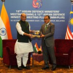 Defence Minister Rajnath Singh held a meeting with the Defence Minister of Malaysia, Dato’ Seri Mohamed Khaled Nordin, in Kuala Lumpur