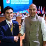 Defence Minister Rajnath Singh met South Korea’s Defence Minister Ahn Gyu-back on the sidelines of ADMM-Plus in Kuala Lumpur