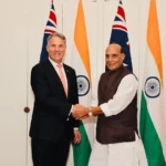 Defence Minister Rajnath Singh had a productive meeting with Australia’s Deputy PM & Defence Minister Richard Marles