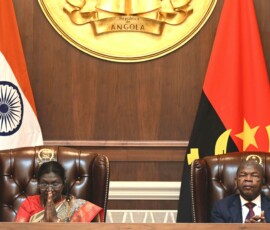 President Droupadi Murmu held wide ranging bilateral discussions with President João Manuel Gonçalves Lourenço