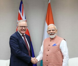 PM Narendra Modi met with PM Albanese of Australia