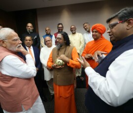 PM Modi interacted with members of the Indian community based in South Africa who are actively working with different community organisations