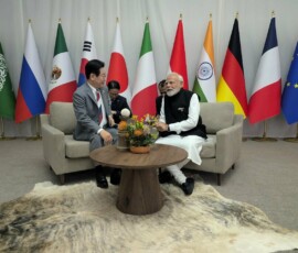 PM Narendra Modi spoke with South Korean President Lee Jae-myung, on the sidelines of the G20 Summit in Johannesburg.