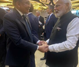PM Narendra Modi met with Malaysian PM Anwar Ibrahim, on the sidelines of the G20 Summit in Johannesburg.