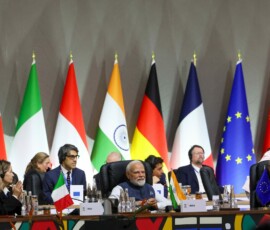 PM Narendra Modi participated in the third session of the G20 Summit in Johannesburg