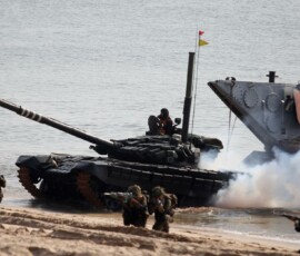 Glimpses of Exercise Trishul 2025 from Madhavpur Beach, Porbandar, Gujarat,