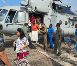 Operation Sagar Bandhu: Relief efforts continue in Sri Lanka through Mi-17 helicopters of the Indian Air Force