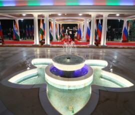 Prime Minister Narendra Modi welcomed President Vladimir Putin at 7, Lok Kalyan Marg, New Delhi