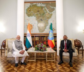 PM Narendra Modi held extensive discussions with PM Abiy Ahmed Ali