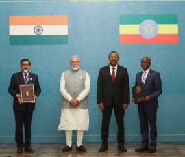 PM Narendra Modi held extensive discussions with PM Abiy Ahmed Ali