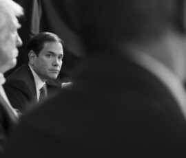President Donald Trump monitors U.S. military operations in Venezuela, from Mar-a-Lago Club in Palm Beach, Florida, on Saturday, January 3, 2026. (Official White House Photo by Molly Riley)