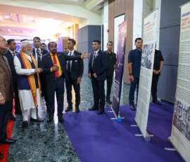 PM Narendra Modi attended the community programme in Kuala Lumpur that included an exhibition on the Indian community in Malaysia