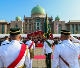 PM Narendra Modi was accorded a ceremonial welcome at Perdana Putra on his Official Visit to Malaysia