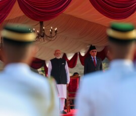 PM Narendra Modi was accorded a ceremonial welcome at Perdana Putra on his Official Visit to Malaysia