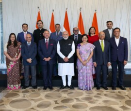 PM Narendra Modi interacted with CEOs from India and Malaysia
