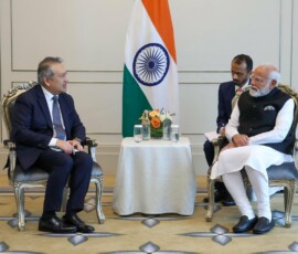 PM Narendra Modi met Dato' Amirul Feisal Wan Zahir, Managing Director of Khazanah Nasional Berhad