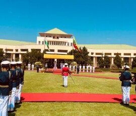 As part of the ongoing visit to Myanmar, Adm Dinesh K Tripathi, CNS, held discussions with Adm Htein Win, Commander-in-Chief of Myanmar Navy at Nay Pyi Taw