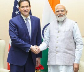 PM Modi received the US Secretary of State Marco Rubio.