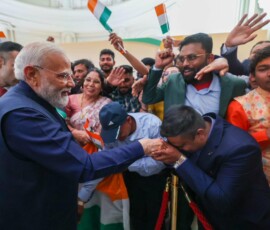 Indian community in Italy welcomes PM Modi
