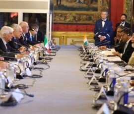 PM Modi called on the President Sergio Mattarella of the Italian Republic