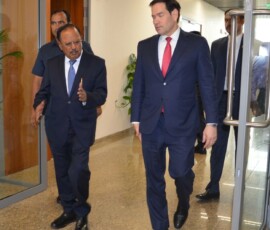 US Secretary of State Marco Rubio met NSA Ajit Doval
