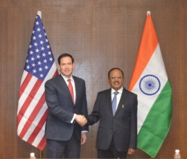 US Secretary of State Marco Rubio met NSA Ajit Doval