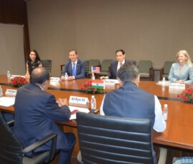 US Secretary of State Marco Rubio met NSA Ajit Doval