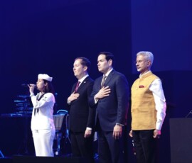 EAM S Jaishankar joined US Secretary of State Marco Rubio for the US National Day reception celebrating 250 years of US Declaration of Independence