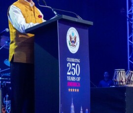 EAM S Jaishankar joined US Secretary of State Marco Rubio for the US National Day reception celebrating 250 years of US Declaration of Independence