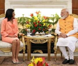 PM Modi held wide-ranging discussions with Acting President Delcy Rodríguez of Venezuela
