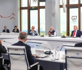PM Narendra Modi participated in the Outreach Session on “Forging new Partnerships and rebuilding international solidarity” at G7 Summit