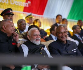 PM Modi attended the National Day celebrations marking the 50th anniversary of Independence of Seychelles as the Guest of Honour, becoming the first Indian Prime Minister to be accorded this honour