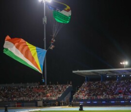 PM Modi attended the National Day celebrations marking the 50th anniversary of Independence of Seychelles as the Guest of Honour, becoming the first Indian Prime Minister to be accorded this honour