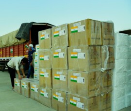 Two Indian Air Force C17s took-off today for Venezuela with urgent assistance to support their post-earthquake relief efforts