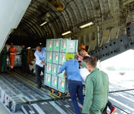 Two Indian Air Force C17s took-off today for Venezuela with urgent assistance to support their post-earthquake relief efforts