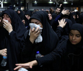 Mourners during a farewell ceremony for Iran's late Supreme Leader Ayatollah Ali Khamenei, near the office of the late Iranian leader, in Tehran, Iran, July 3, 2026. Office of the Iranian Supreme Leader/WANA (West Asia News Agency) via REUTERS ATTENTION EDITORS - THIS PICTURE WAS PROVIDED BY A THIRD PARTY. ISRAEL OUT. NO COMMERCIAL OR EDITORIAL SALES IN ISRAEL. NO ACCESS FOR ISRAELI MEDIA. NO USE BBC PERSIAN. NO USE VOA PERSIAN. NO USE MANOTO. NO USE IRAN INTERNATIONAL. NO USE RADIO FARDA. DIGITAL: NO USE BBC PERSIAN. NO USE VOA PERSIAN. NO USE MANOTO. NO USE IRAN INTERNATIONAL. NO USE RADIO FARDA.