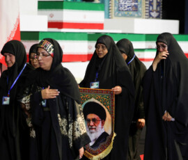 Women react near the coffins of Iran's late Supreme Leader Ayatollah Ali Khamenei and his family members, on the day international delegates participate in a farewell ceremony for Khamenei, who was killed on February 28 during Israeli and U.S. airstrikes on Iran, at the Imam Khomeini Grand Mosalla in Tehran, Iran July 3, 2026. REUTERS/Mohammed Salem Foreign media in Iran operate under guidelines set by the Ministry of Culture and Islamic Guidance, which regulates press activity and permissions ISRAEL OUT. NO COMMERCIAL OR EDITORIAL SALES IN ISRAEL. NO ACCESS FOR ISRAELI MEDIA. NO USE BBC PERSIAN. NO USE VOA PERSIAN. NO USE MANOTO. NO USE IRAN INTERNATIONAL. NO USE RADIO FARDA. DIGITAL: NO USE BBC PERSIAN. NO USE VOA PERSIAN. NO USE MANOTO. NO USE IRAN INTERNATIONAL. NO USE RADIO FARDA.