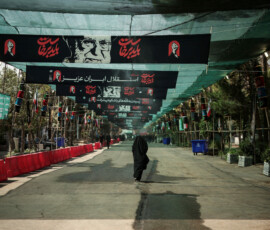 A woman walks in a designated cooling and rest area next to the Imam Khomeini Grand Mosalla, where a farewell ceremony for Supreme Leader Ayatollah Ali Khamenei, who was killed on February 28 in Israeli and U.S. airstrikes, takes place, in Tehran, Iran July 3, 2026. REUTERS/Alkis Konstantinidis Foreign media in Iran operate under guidelines set by the Ministry of Culture and Islamic Guidance, which regulates press activity and permissions ISRAEL OUT. NO COMMERCIAL OR EDITORIAL SALES IN ISRAEL. NO ACCESS FOR ISRAELI MEDIA. NO USE BBC PERSIAN. NO USE VOA PERSIAN. NO USE MANOTO. NO USE IRAN INTERNATIONAL. NO USE RADIO FARDA. DIGITAL: NO USE BBC PERSIAN. NO USE VOA PERSIAN. NO USE MANOTO. NO USE IRAN INTERNATIONAL. NO USE RADIO FARDA. TPX IMAGES OF THE DAY