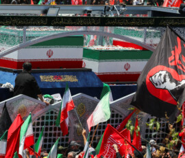 A vehicle carrying coffins of Iran's late Supreme Leader Ayatollah Ali Khamenei and his family members, makes its way as people attend a funeral procession for Khamenei, who was killed on February 28 in Israeli and U.S. airstrikes, in Tehran, Iran, July 6, 2026. REUTERS/Murad Sezer