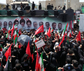 Mourners gather on the day of a funeral procession for Iran's late Supreme Leader Ayatollah Ali Khamenei, who was killed on February 28 in Israeli and U.S. airstrikes, in Tehran, Iran, July 6, 2026. REUTERS/Mohammed Salem Foreign media in Iran operate under guidelines set by the Ministry of Culture and Islamic Guidance, which regulates press activity and permissions ISRAEL OUT. NO COMMERCIAL OR EDITORIAL SALES IN ISRAEL. NO ACCESS FOR ISRAELI MEDIA. NO USE BBC PERSIAN. NO USE VOA PERSIAN. NO USE MANOTO. NO USE IRAN INTERNATIONAL. NO USE RADIO FARDA. DIGITAL: NO USE BBC PERSIAN. NO USE VOA PERSIAN. NO USE MANOTO. NO USE IRAN INTERNATIONAL. NO USE RADIO FARDA.
