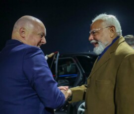 PM Modi has arrived in Auckland, marking the first visit by an Indian Prime Minister to New Zealand in 40 years