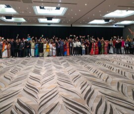 PM Modi was warmly welcomed by the Indian community in Auckland