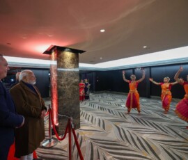 PM Modi was warmly welcomed by the Indian community in Auckland