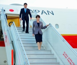 Prime Minister Sanae Takaichi of Japan received a warm welcome after arriving in New Delhi on an Official Visit