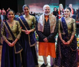 PM Modi received a warm welcome from members of the Indian diaspora upon his arrival in Melbourne
