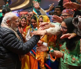 PM Modi received a warm welcome from members of the Indian diaspora upon his arrival in Melbourne
