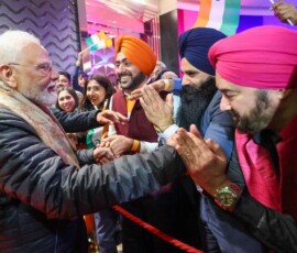 PM Modi received a warm welcome from members of the Indian diaspora upon his arrival in Melbourne